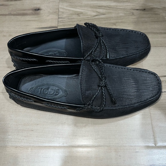TOD’s Gommino Bubble in Suede Black size 5 1/2